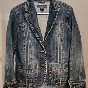 Baccini Women's Size Med Denim Jacket